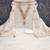 women's white unstitched chanderi cotton dress material with emblished dupatta