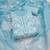 women's sky blue unstitched chanderi cotton dress material with embroidered dupatta