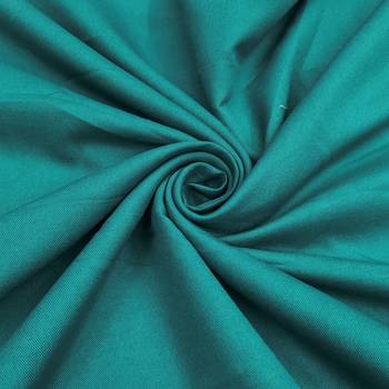 women's green unstitched cembric cotton dress material with printed dupatta 3