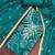women's green unstitched cembric cotton dress material with printed dupatta
