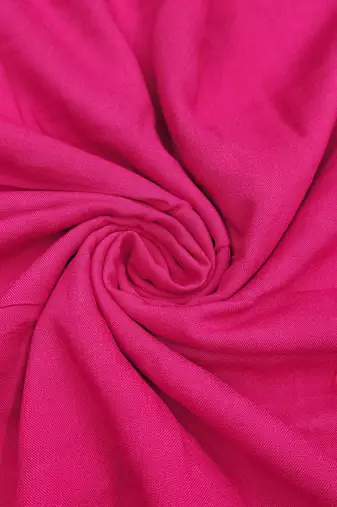 women's magenta unstitched banarasi cotton dress material with emblished dupatta