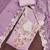 women's lavender unstitched p v cotton silk dress material & embroidered dupatta