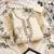 women's beige unstitched modal cotton dress material with banarasi dupatta