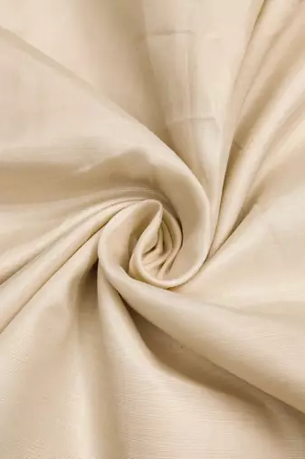 women's beige unstitched modal cotton dress material with banarasi dupatta
