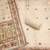 women's beige unstitched banarasi cotton dress material with emblished dupatta