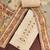 women's beige unstitched banarasi cotton dress material with emblished dupatta