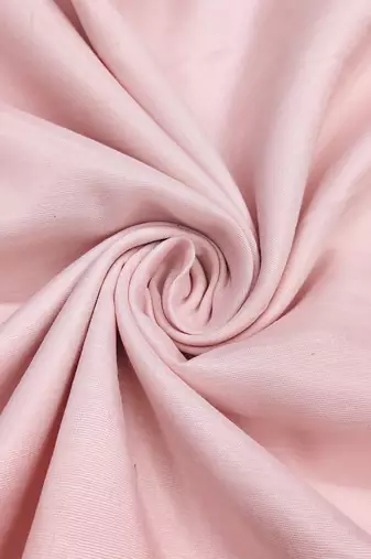 women's baby pink unstitched modal cotton dress material with banarasi dupatta