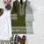 Mehendi heavy natural silk party wear embroidery suit set