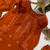 orange color embroidered and sequence wrok silk blend salwar suit