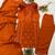 orange color embroidered and sequence wrok silk blend salwar suit