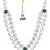 Green kundan necklace for men – traditional wedding jewellery