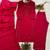rani pink color embroidered and sequence wrok silk blend salwar suit