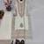 White heavy faux georgette party wear embroidery suit set