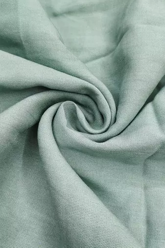 women's sea green unstitched pure banarasi cotton dress material & woven dupatta