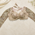 Off-White color Flower Embroidery Pattern Crystal Bead Sequence crafted Cotton thread work net Lehenga choli set