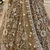 beige color Flower Embroidery Pattern Crystal Bead Sequence crafted Cotton thread work net Lehenga choli set