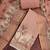 women's mauve brown unstitched cotton simmer dress material & printed dupatta
