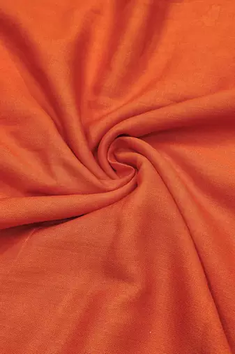 women's light peach unstitched jam cotton dress material with woven dupatta