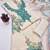 women's multi unstitched simmer silk dress material with printed dupatta