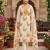 women's multi unstitched simmer silk dress material with printed dupatta