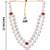 Maroon kundan groom necklace – classic sherwani accessory