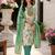 women's multi unstitched simmer dress material with jacquard dupatta