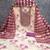 women's multi unstitched simmer dress material with jacquard dupatta