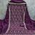 women's purple unstitched vichitra silk dress material with embroidered dupatta