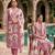 women's multi unstitched lilan cotton dress material with printe dupatta