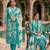 women's multi unstitched lilan cotton dress material with printe dupatta