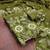 women's green unstitched vichitra silk dress material with embroidered dupatta