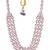 Maroon  kundan necklace for men – designer wedding accessory