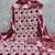 women's multi unstitched cotton dress material with saboori printed dupatta