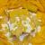 women's mustard unstitched vichitra silk dress material with embroidered dupatta
