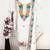 women's white unstitched roman silk dress material with embroidered dupatta