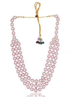 Rani kundan necklace for men – festive groom jewellery 3
