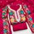 women's magenta unstitched roman silk dress material with embroidered dupatta