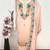 women's peach unstitched roman silk dress material with embroidered dupatta