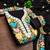 women's black unstitched roman silk dress material with embroidered dupatta