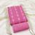 women's pink unstitched cotton jacquard dress material with woven dupatta