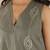 Olive hand embroidered dress