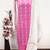 women's pink unstitched cotton jacquard dress material with woven dupatta