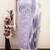 women's lavender unstitched cotton dress material with saboori printed dupatta
