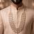 White kundan groom necklace – classic sherwani jewellery