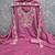 women's purple unstitched vichitra dress material with embroidered dupatta