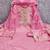 women's pink unstitched roman silk dress material with woven dupatta )