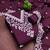 women's voilet unstitched chanderi dress material with embroidered dupatta 