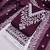 women's voilet unstitched chanderi dress material with embroidered dupatta 