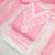 women's baby pink unstitched chanderi dress material with embroidered dupatta 
