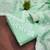 women's sea green unstitched chanderi dress material with embroidered dupatta 